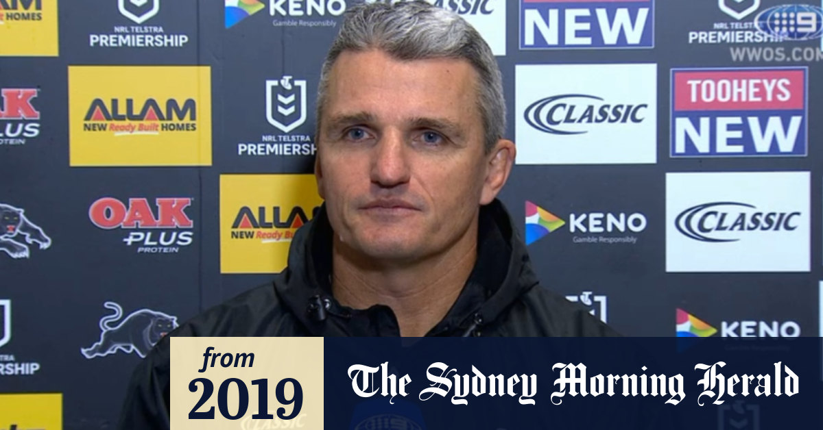 Video NRL Press Conference Ivan Cleary Round 21